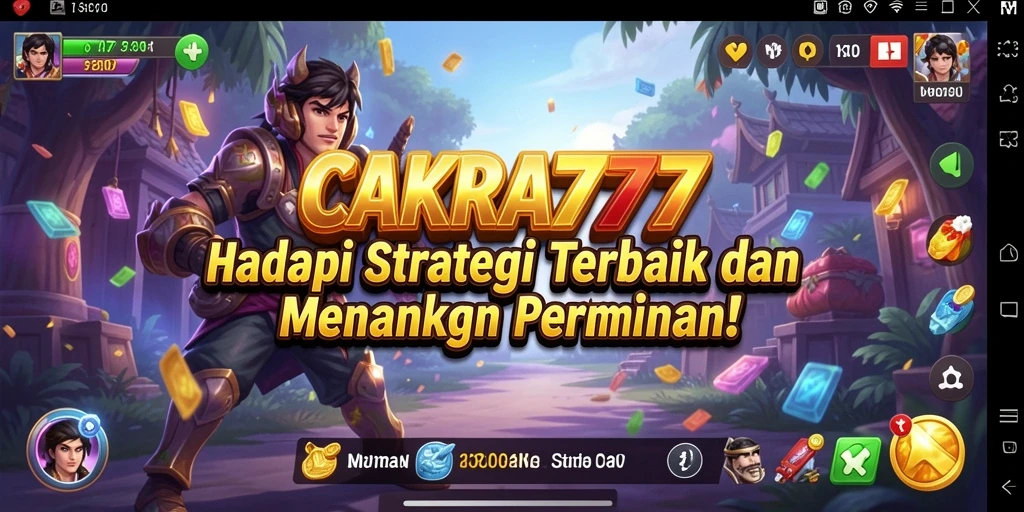 Tampilan gameplay Strategy yang menakjubkan di CAKRA777.