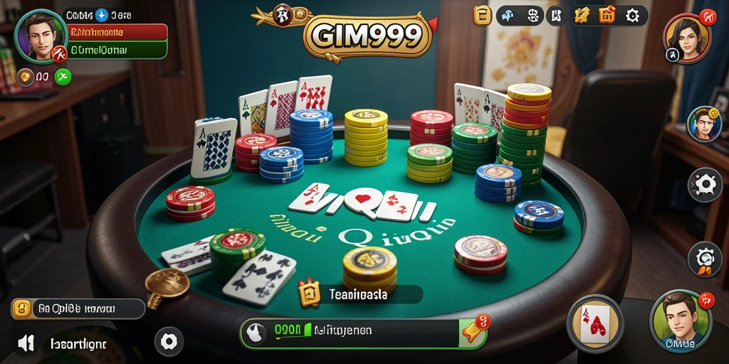 Screenshot dari gameplay seru GIM999 QiuQiu.