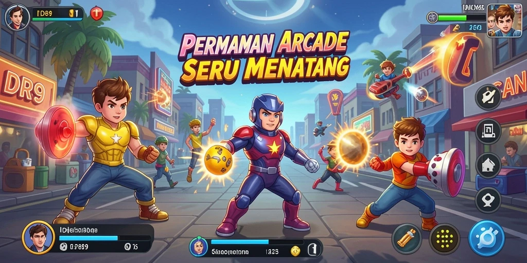 Tampilan gameplay seru dari IDR89 dengan tantangan menarik setiap levelnya.