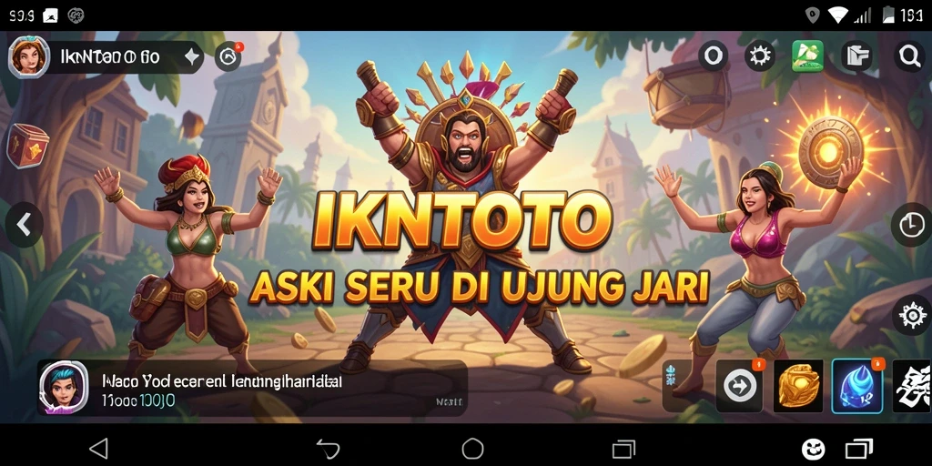 Tampilan seru dari gameplay <strong>IKNTOTO</strong> yang penuh aksi.