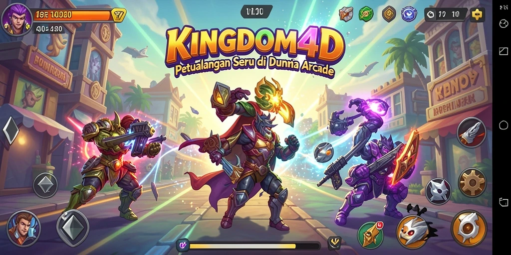Gameplay menyeramkan dan penuh aksi di KINGDOM4D.