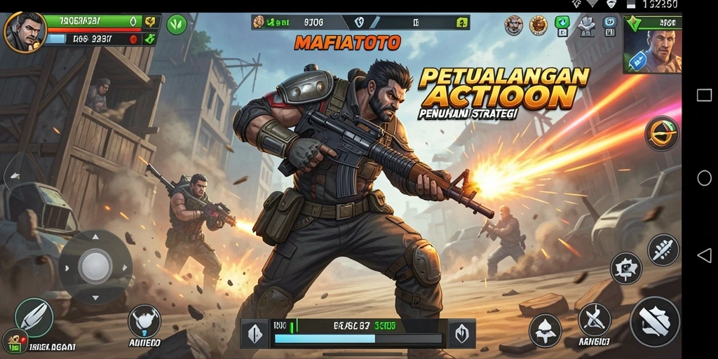 Tangkapan layar gameplay MAFIATOTO yang menunjukkan aksi seru dan mendebarkan.