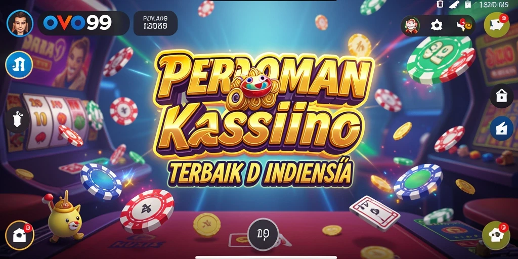 Screenshot OVO99 menampilkan gameplay Kasino yang mendebarkan.
