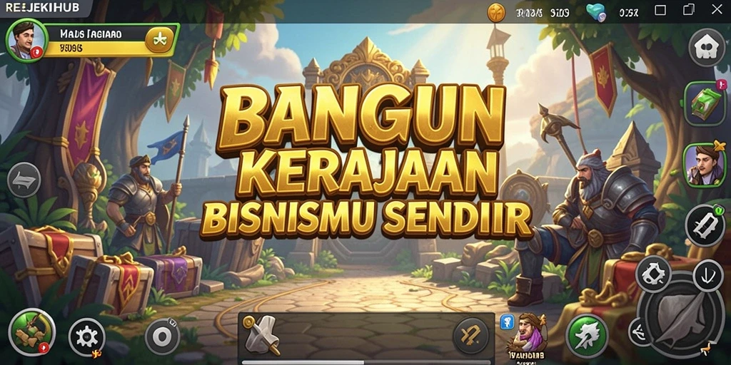Screenshot menunjukkan gameplay Tycoon yang imersif dan menarik.