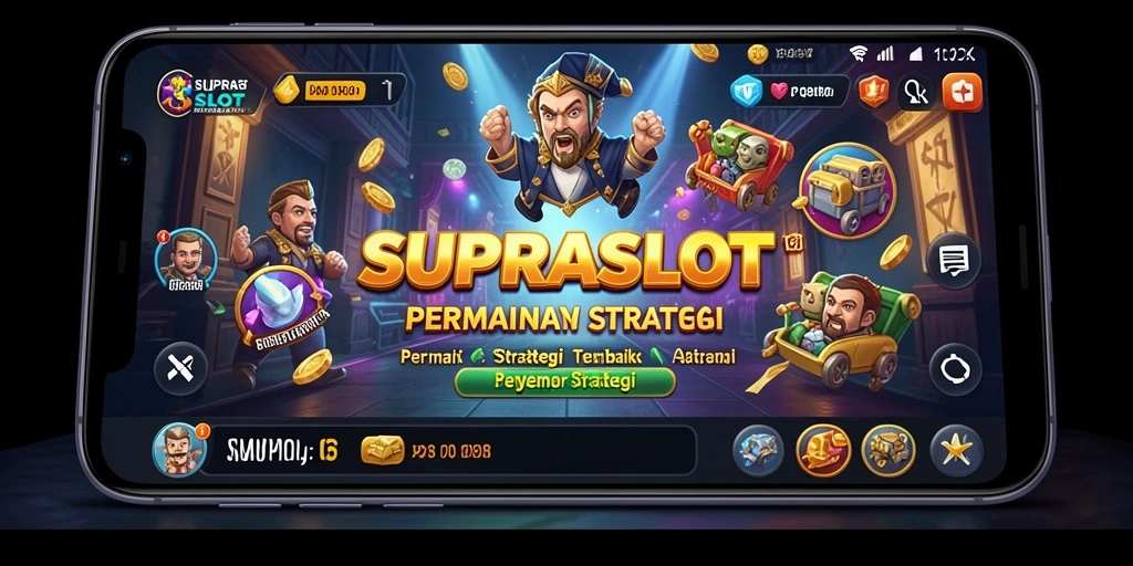 Tangkapan layar menampilkan gameplay menarik SUPRASLOT dengan elemen strategi yang mendebarkan.