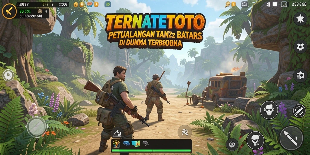 Menampilkan gameplay Open World yang mendebarkan dalam TERNATETOTO.