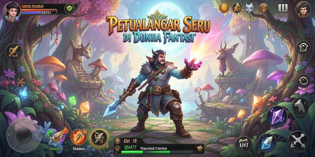 Tampilan gameplay UH77 yang memikat dan penuh tantangan.
